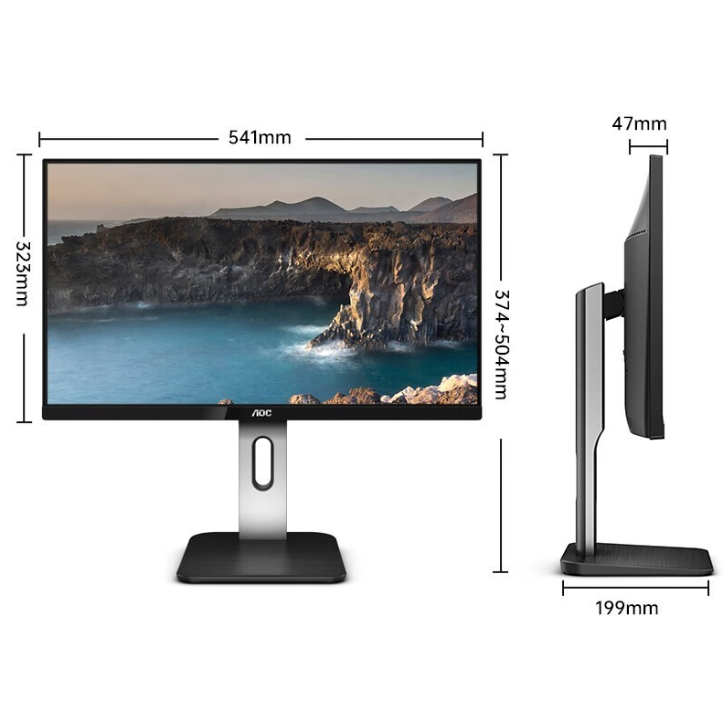  AOC Q24P1U商用显示器